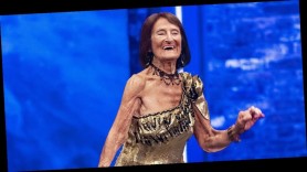 Pasiunea nu are vârstă. O dansatoare de 100 de ani continuă să impresioneze prin talentul său